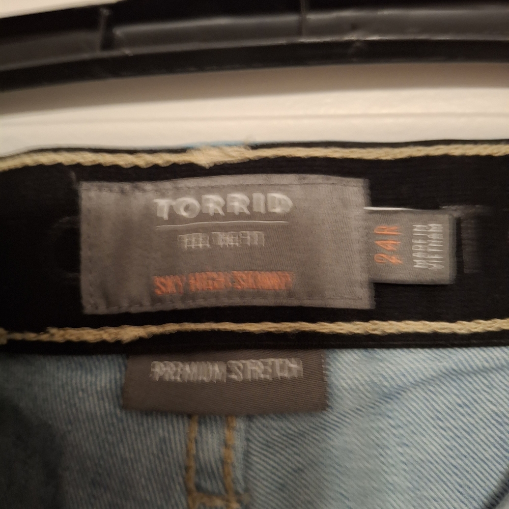 Torrid Premium Stretch Skinny Jeans - Light Blue
